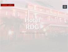 Tablet Screenshot of hotelrdg.com